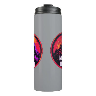 No Pain No Gain Fiery Mountain WorkThermal Tumbler