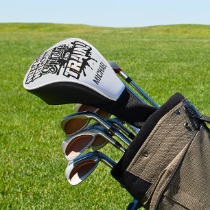 No Pain No Gain Motivational Custom Golf Head Cover