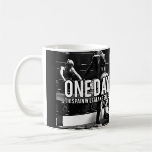 No PAIN No Gain - Women's Workout Motivational Coffee Mug