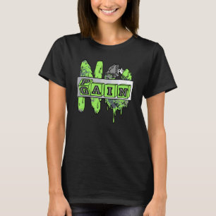 No Pain No Gain Yup Retro Green Bean 5s Unisex Mat T-Shirt