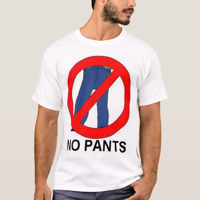 No Pants T-Shirt (Front)
