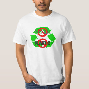 No Paper No Plastic Recycle T-shirt