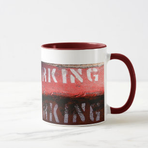 No Parking mug