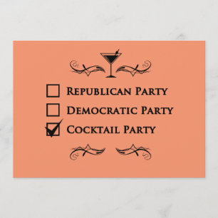 No party like a cocktail party! invitation