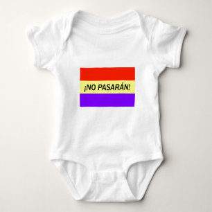 ¡No pasarán! Baby Bodysuit