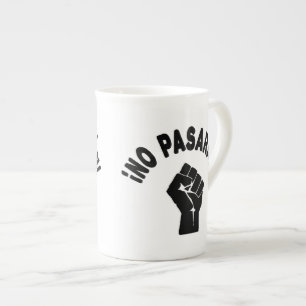 No Pasaran - They Shall Not Pass Bone China Mug