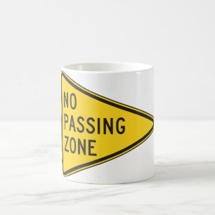 No Passing Zone Mug