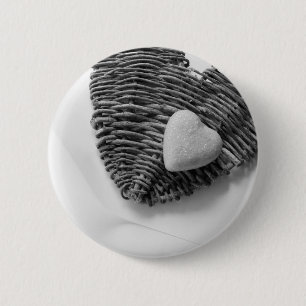 no passion 6 cm round badge