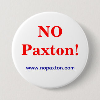 No Paxton 7.5 Cm Round Badge