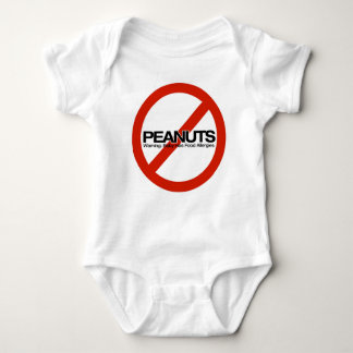 No Peanuts Baby Bodysuit