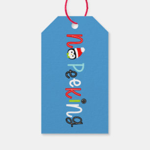 No Peeking Cute Whimsical Kids Christmas Gift Tags