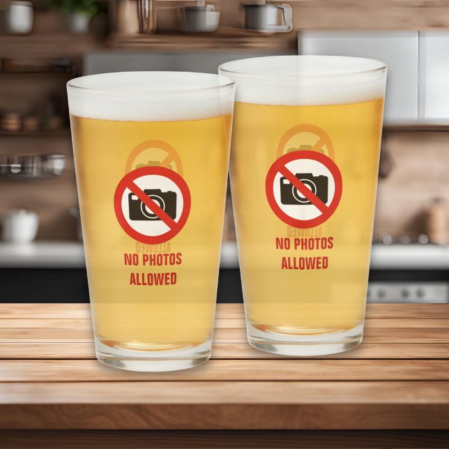 No Photos Allowed Glass (Creator Uploaded)
