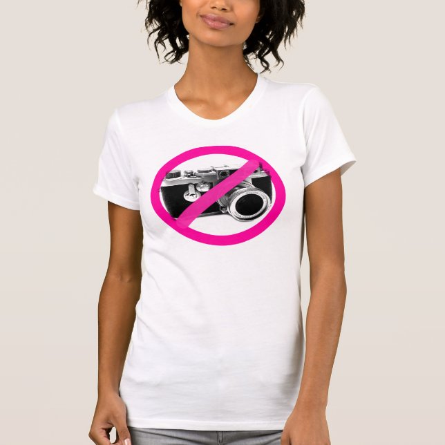 No pictures please T-Shirt (Front)