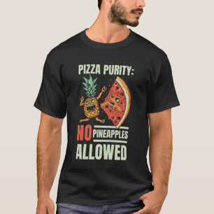 No Pineapple On Pizza Hello Summer Tropical Fruit T-Shirt