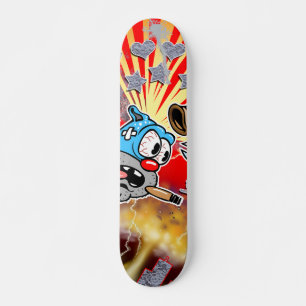 No Pity City Hip Hop Cartoon Skateboard Deck