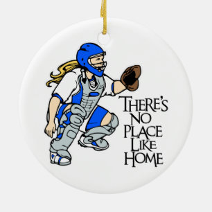 NO PLACE LIKE HOME! CERAMIC ORNAMENT