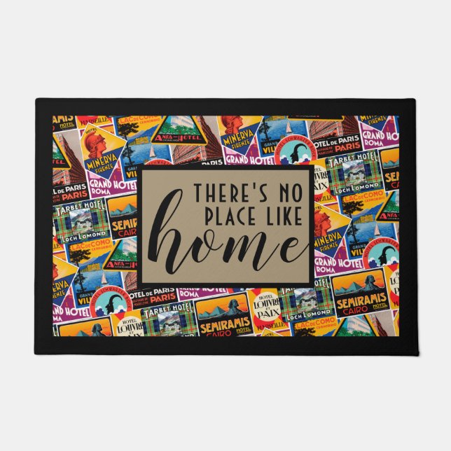 No Place Like Home Door Mat (Front)
