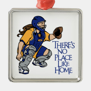 No Place Like Home Metal Tree Decoration