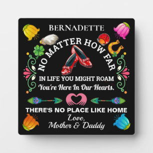 No Place Like Home Plaque