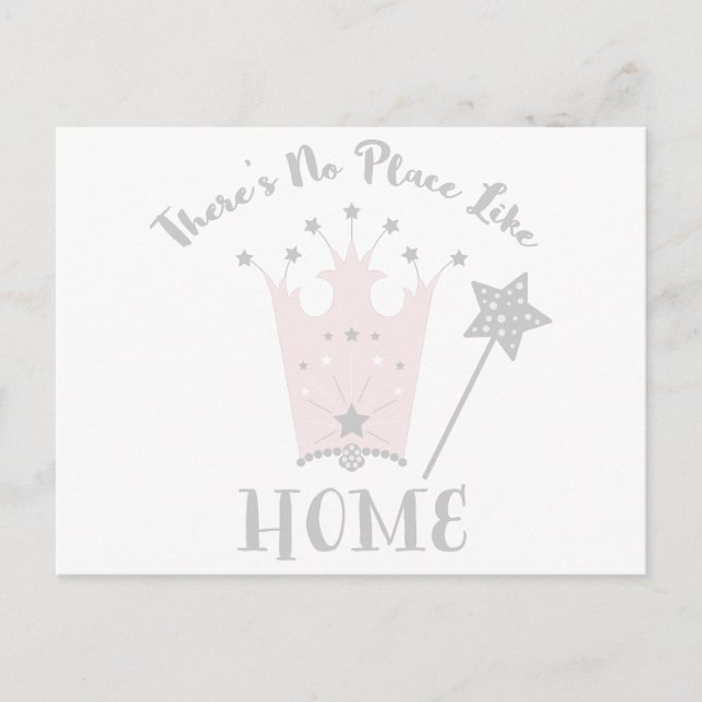 No Place Like Home Postcard (Front)