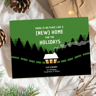 No place like our new home for the holidays card