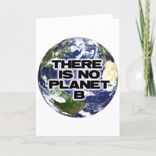 No Planet B Card