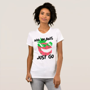 No Plans Just Go Travel Solo T-Shirt