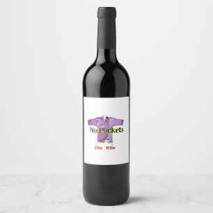 No Pockets Fine Wine Label