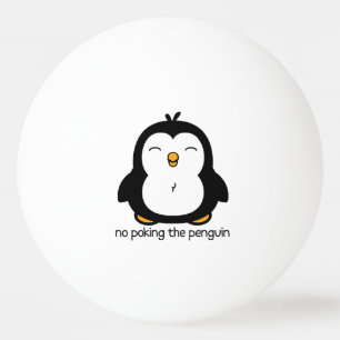No Poking The Penguin Ping Pong Ball