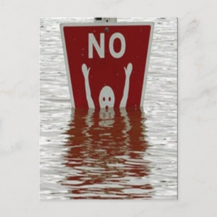 No! Postcard