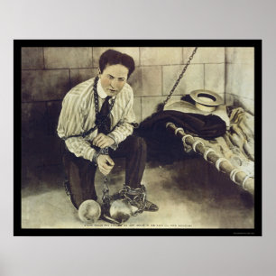 No Prison Can Hold Harry Houdini 1898 Poster