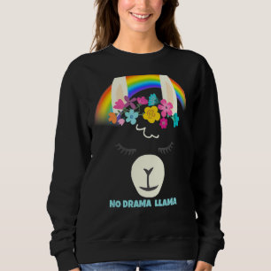 No Prob Llama Alpaca Pride Rainbow Lgbtq Sweatshirt