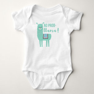 No prob-llama baby bodysuit