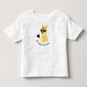 No Prob-Llama Cool Yellow Llama Thumbs Up Shirt
