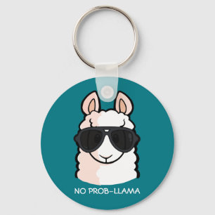 No Prob-Llama Key Ring