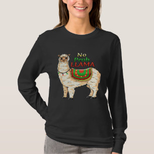 No Prob llama Llama Alpaca Lover Men Women Kids T-Shirt