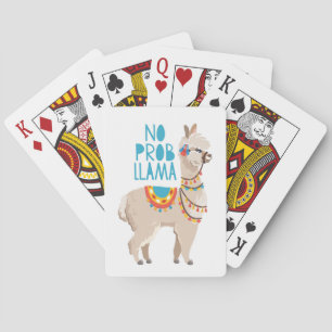 No Prob Llama Playing Cards