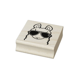 No-Prob-Llama Rubber Stamp