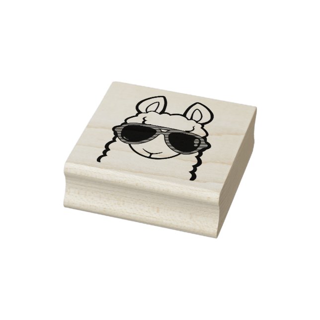 No-Prob-Llama Rubber Stamp (Stamp)