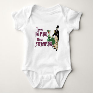 No Punk like a Steampunk Baby Bodysuit