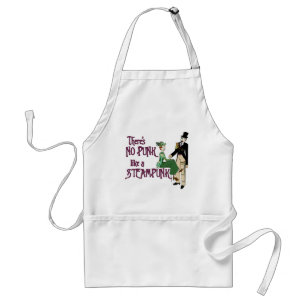 No Punk like a Steampunk Standard Apron