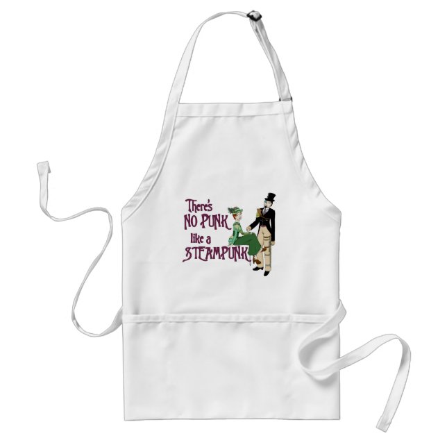 No Punk like a Steampunk Standard Apron (Front)