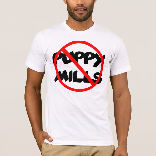 no puppy mills T-Shirt (Front)