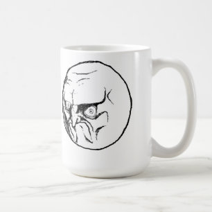 NO. Rage Face Coffee Mug