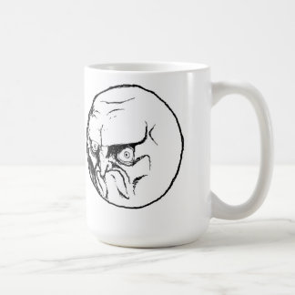 NO. Rage Face Coffee Mug