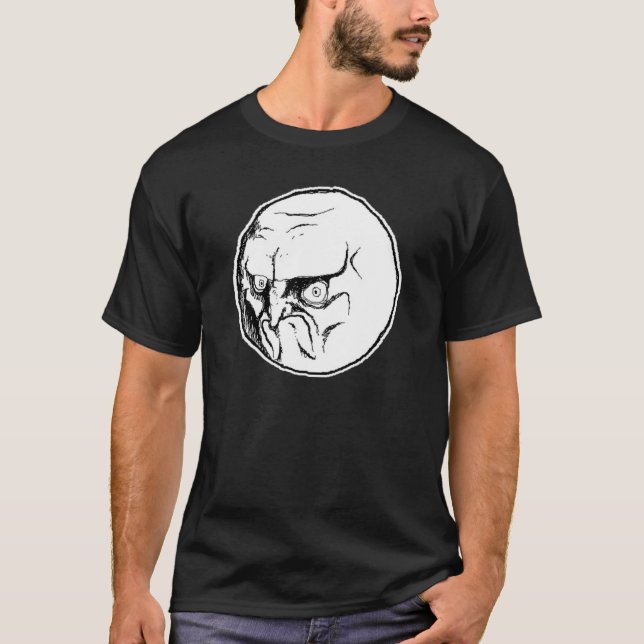 NO. Rage Face T-Shirt (Front)