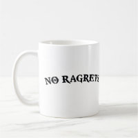 No Ragrets Mispelled Regrets Tattoo