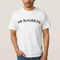 No Ragrets Mispelled Regrets Tattoo