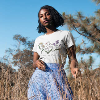 No Rain, No Flower Wildflower T-Shirt