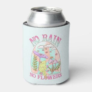 No Rain, No Flowers   Inspiring Floral & Mushroom Can Cooler